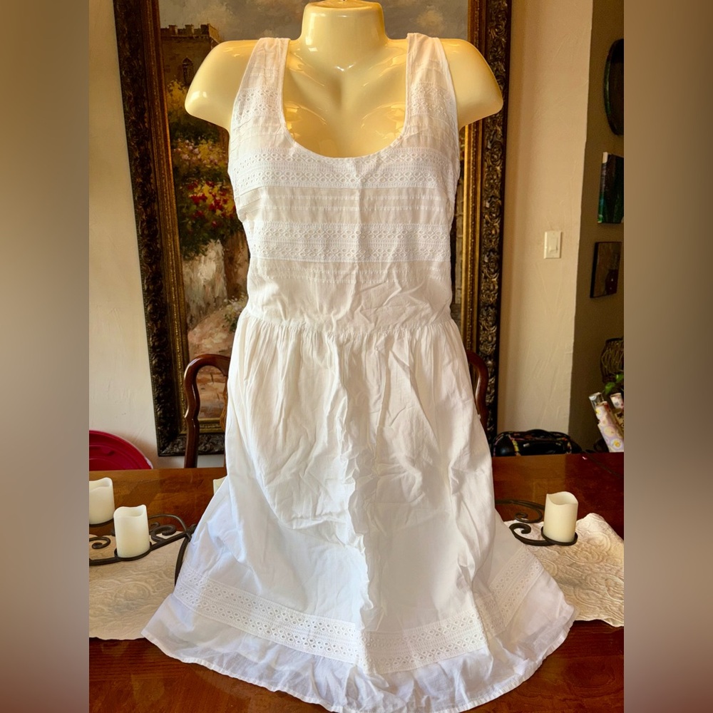 NWT Old Navy Sleeveless Dress with Lace Trim, Size XXL